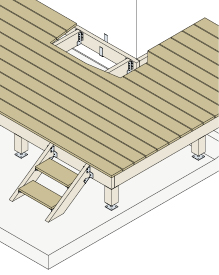 Træterrasse